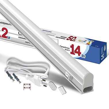 Светильник светодиодный линейный 14Вт 6500К 1260Лм IP40 Ionich СПБТ5