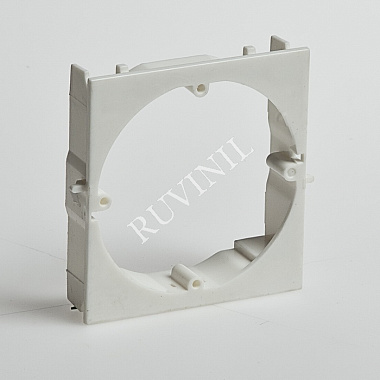 Суппорт установочный для РКК-100х60 и 100х40 Рувинил белый
