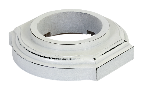 Рамка 1-постовая МезонинЪ Элегант белый прованс