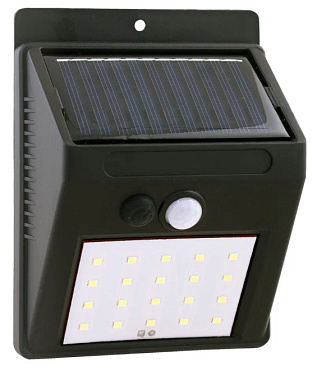 Светильник уличный на солнечной батарее Сад 25SMD настенный IP65 Старт