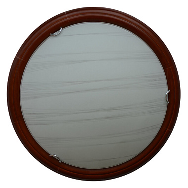 Рассеиватель 15-300-005  "Нити" матов. дуб D360, 2*Е27 "Дуб" 2910/д