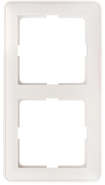 Рамка 2-постовая SE W59 белый