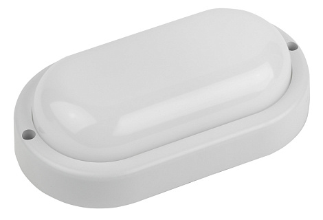 Светильник светодиодный ЖКХ  8Вт 4000К IP65 760Лм 160x90мм овал ЭРА Б0047617