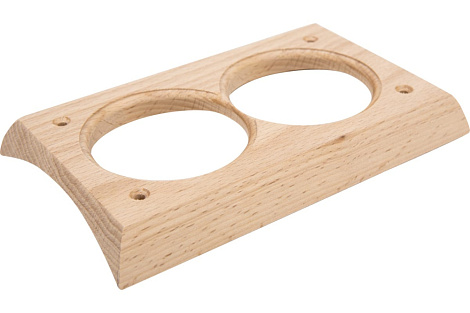 Накладка D240-260мм 2-местная для внутреннего монтажа 170х100мм МезонинЪ