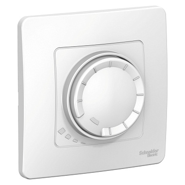 Светорегулятор 1 СП 400Вт пов-наж. (диммер) SE Blanca белый