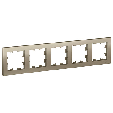 Рамка 5-постовая SE AtlasDesign шампань