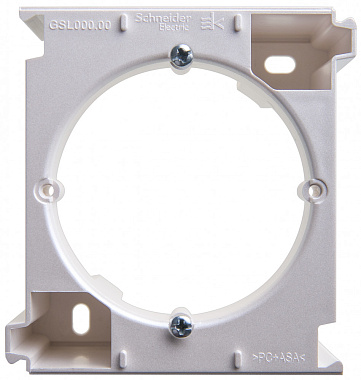 Расширение коробки для наружного монтажа SE Glossa перламутр