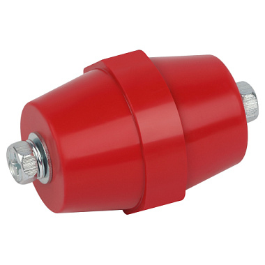 Изолятор шинный SM 60 (М8) 20кВ с болтом Н60хD46мм ЭРА Б0065682