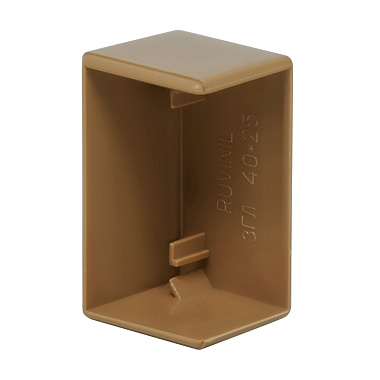 Заглушка для РКК-40х40 Рувинил коричневый