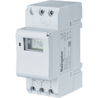 Таймер ТЭ-15 электронный на DIN-рейку Navigator 61 559