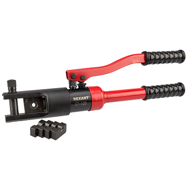 Пресс гидравлический (ручной, 10-120 мм2) CT-120 Rexant