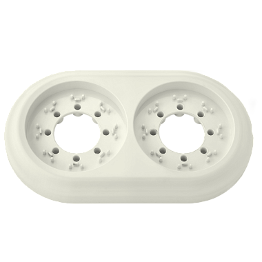 Рамка 2-постовая Bylectrica Ретро бежевый