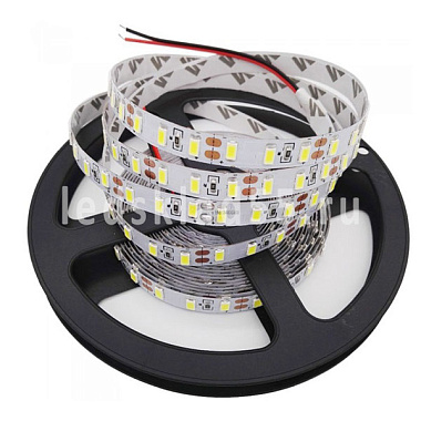 Лента светодиодная 5630 27Вт/м IP33 12V 90LED/м 6500К холодный белый