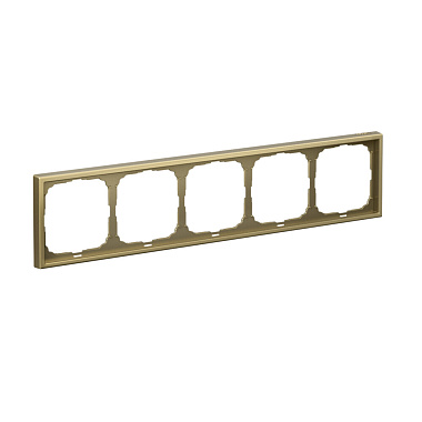 Рамка 5-постовая универсальная SE ArtGallery золото