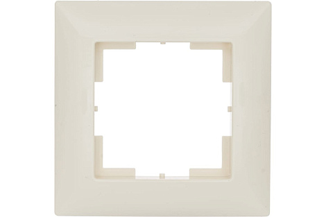 Рамка 1-постовая Мария Кунцево-Электро слоновая кость