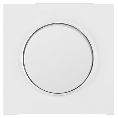 Выключатель 1 СП 10А квадратный Bylectrica Прованс белый