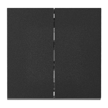 Выключатель 2 СП 10А механизм Bylectrica Carre графит