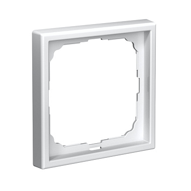 Рамка 1-постовая SE ArtGallery белый