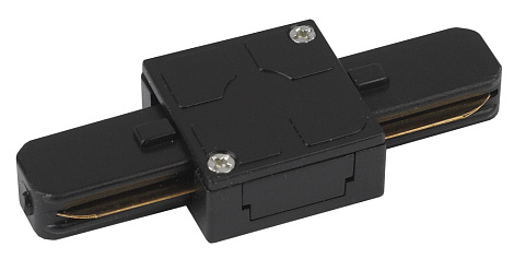 Коннектор для однофазного шинопровода черный ЭРА Б0032180