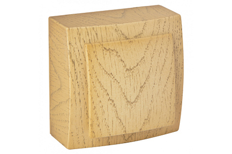 Выключатель 1 ОП 10А Nilson Themis Wood клен