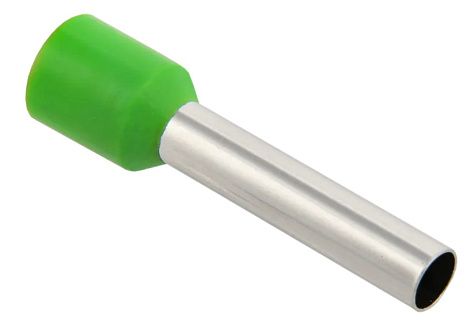 Наконечник штыревой втулочный изолированный НШвИ 6,0-18 (упак/100шт) IEK