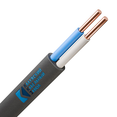 ВВГ-Пнг(А)-LS 2х10 Кабель силовой с медной жилой плоский ГОСТ ККЗ
