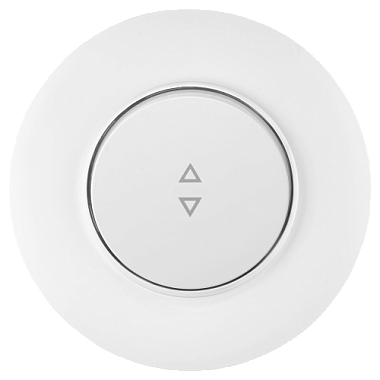 Выключатель 1 СП 10А проходной круглый Bylectrica Прованс белый