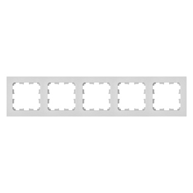 Рамка 5-постовая Bylectrica Astrum белый