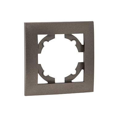 Рамка 1-постовая EKF Валенсия графит