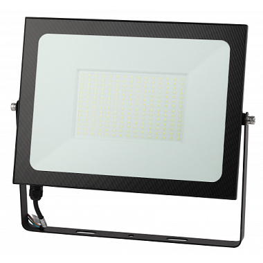 Прожектор светодиодный 150Вт 6500К IP65 13500Лм черный ЭРА Б0043593