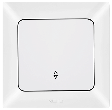 Выключатель 1 СП 10А проходной Ne-ad Aras белый