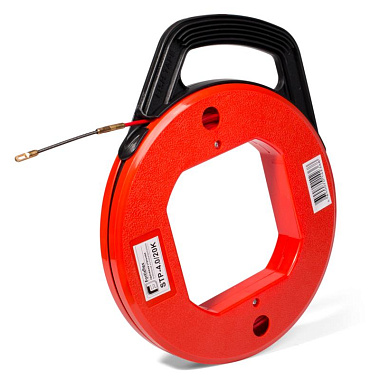 Протяжка для кабеля (стальная 4.0 мм*30 м) кассете Fortisflex