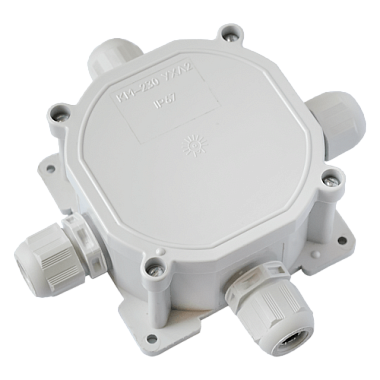 Коробка расп. ОП  75,7x75,7x44.5мм IP67 4 ввода PG-9 Bylectrica