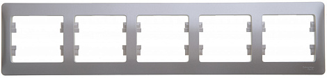 Рамка 5-постовая гориз. SE Glossa перламутр