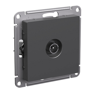 Розетка 1 СП TV механизм SE AtlasDesign базальт