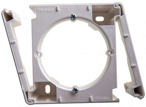 Коробка для наружного монтажа SE Glossa перламутр