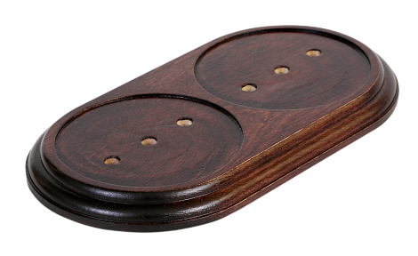 Подложка 2-местная МезонинЪ Элегант красное дерево