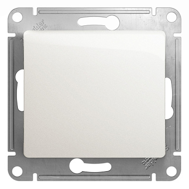 Переключатель 1 СП 10АХ перекрестный сх.7 механизм SE Glossa перламутр