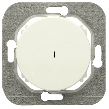 Выключатель 1 СП 10А с подсв. механизм Bylectrica Прованс бежевый