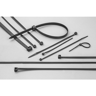 Хомуты черные нейлон 4,8*250 (100 шт) Онлайт 90 318