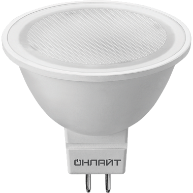 Лампа светодиодная GU5.3  5Вт 6500К 220-240В рефлектор ОНЛАЙТ 61 133