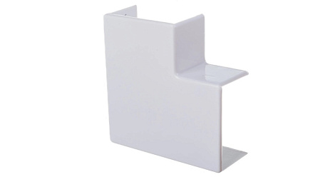 Поворот на 90 град. для РКК-32х16 Рувинил белый