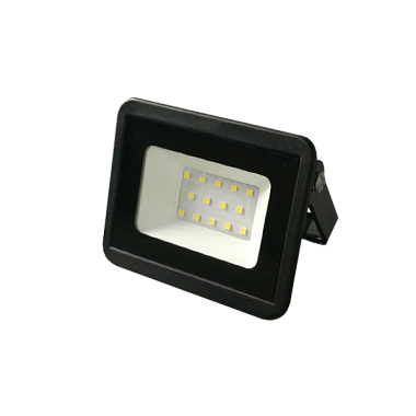 Прожектор светодиодный  10Вт 6400К IP65  850Лм черный/пластик FotonLighting