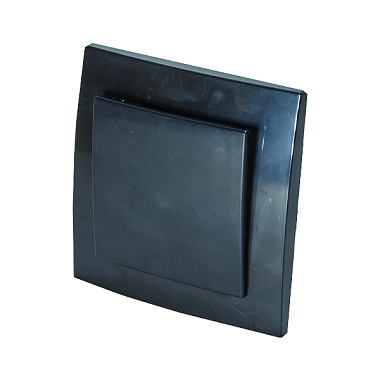 Выключатель 1 СП  6А БелТИЗ Элект Пилот черный