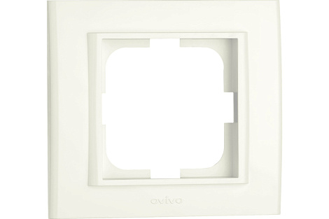 Рамка 1-постовая Ovivo Mina крем