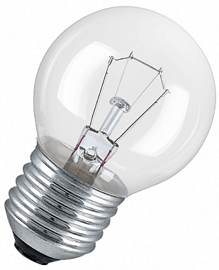 Лампа накаливания Е27 40Вт 230В шар Лисма