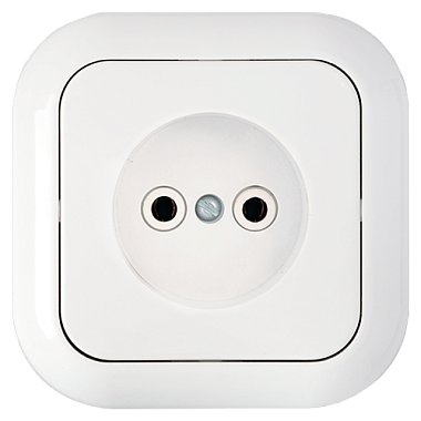 Розетка 1 СП 16А Bylectrica Гармония белый