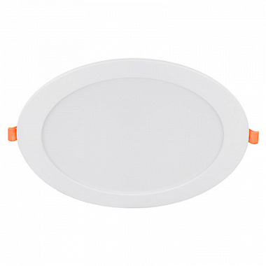 Панель светодиодная 24Вт 4000К 1800Лм IP40 d220х40мм круг Wolta