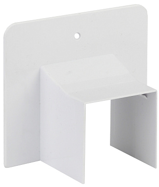 Прямой ввод в стену для РКК-60х60 Рувинил белый