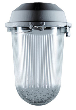 Светильник промышленный под лампу Е27 до 200Вт IP53 НСП 41 (стекло, крюк) Владасвет